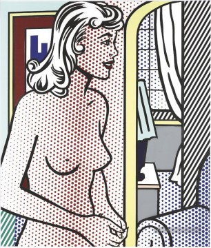 Roy Lichtenstein Painting - Nude in Apartment Roy Lichtenstein